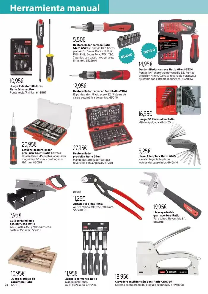 Catálogo de Renovación y mantenimiento del hogar 1 de enero al 31 de diciembre 2025 - Página 24