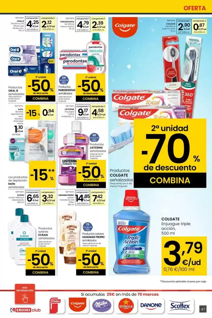 Catálogo de 2° unidad 70% de descuento 10 de abril al 29 de abril 2025 - Página 47