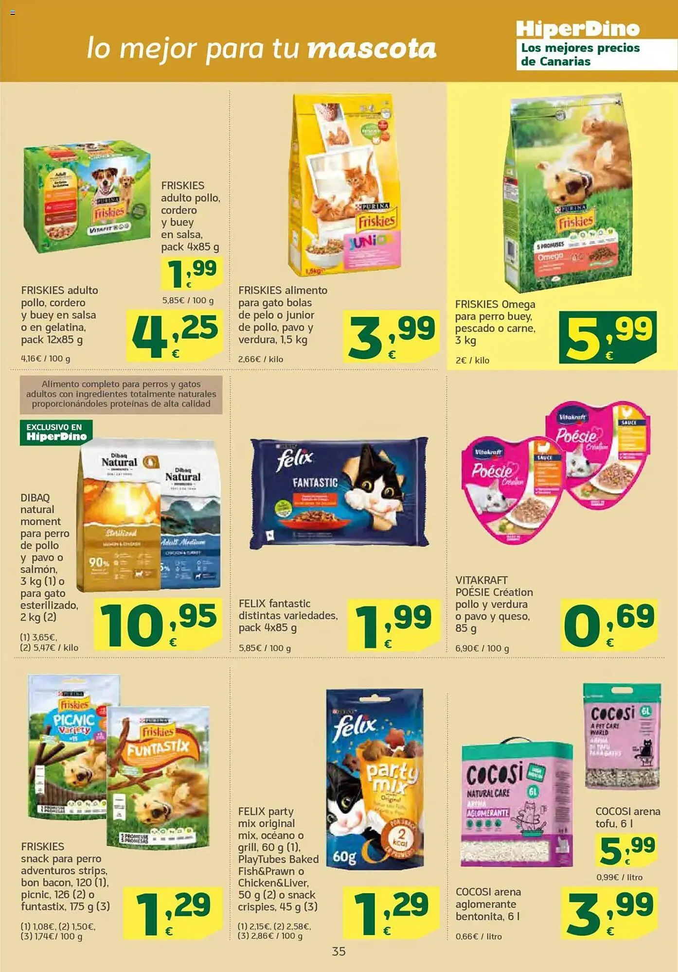 Catálogo de Folleto HiperDino 10 de julio al 20 de julio 2025 - Página 35