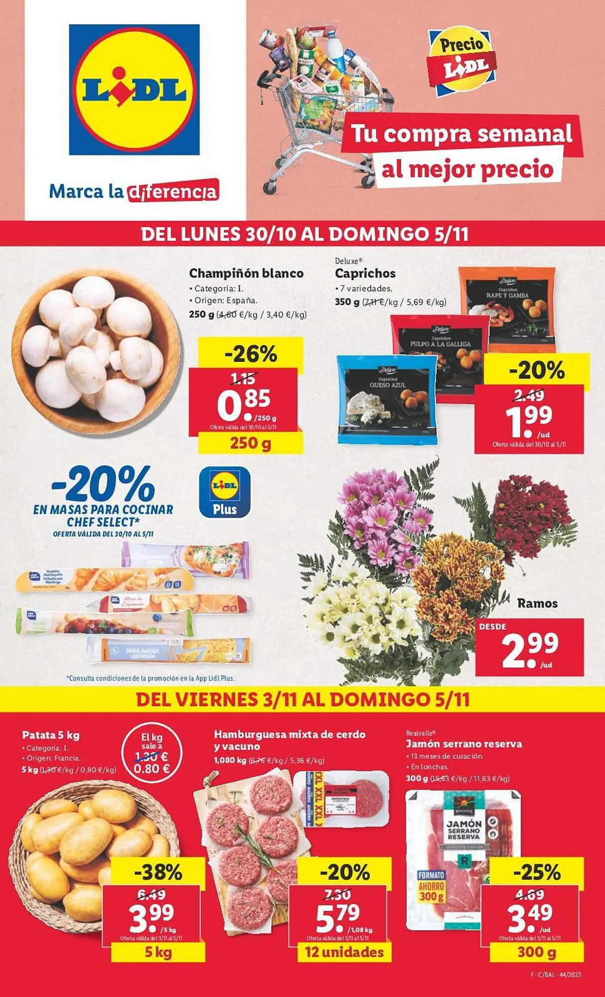 Catálogo de Folleto Lidl 30 de octubre al 5 de noviembre 2023 - Página 1