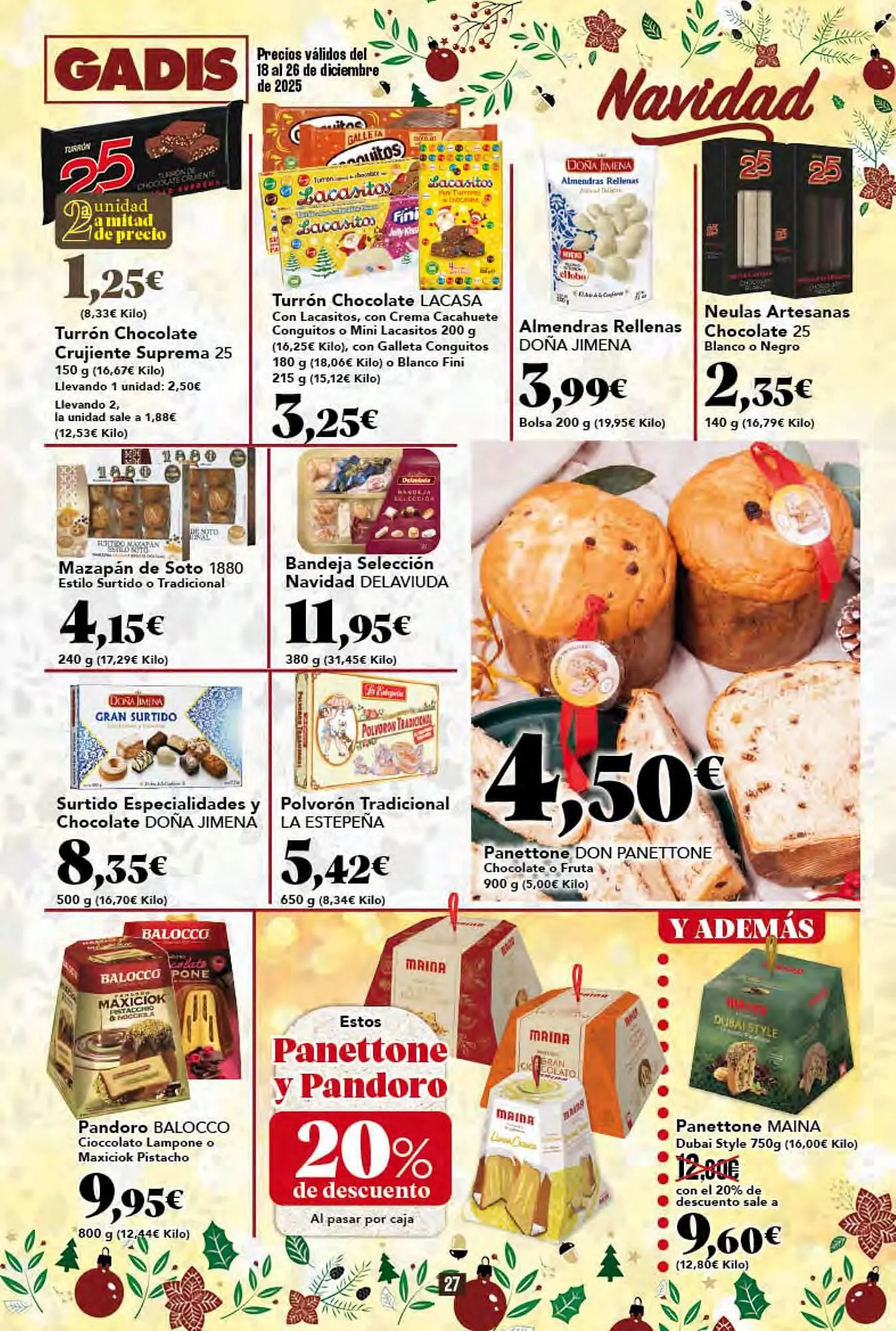 Catálogo de Folleto Gadis 18 de diciembre al 24 de diciembre 2025 - Página 27
