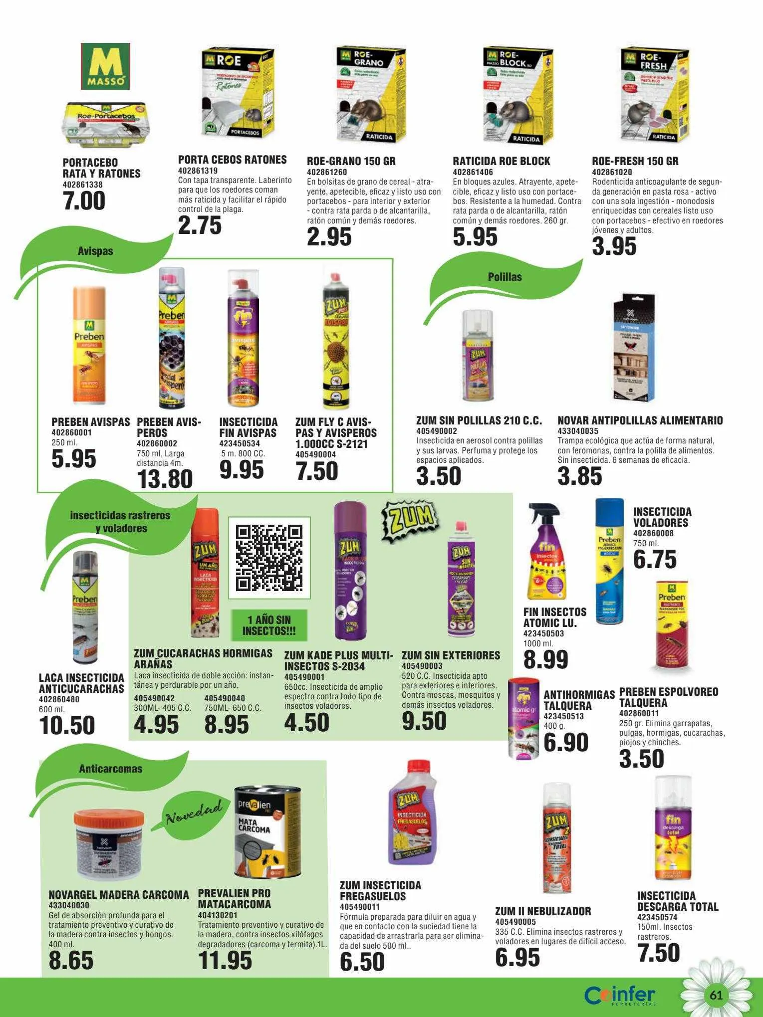 Catálogo de Coinfer Catálogo 27 de marzo al 31 de agosto 2023 - Página 61