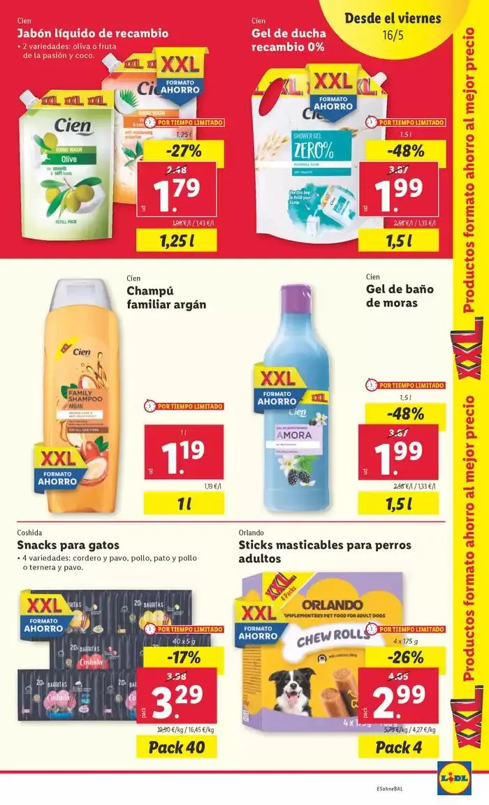 Catálogo de  ¡Bazar Lidl! Ofertas válidas del 12/05 al 18/05 12 de mayo al 18 de mayo 2025 - Página 48
