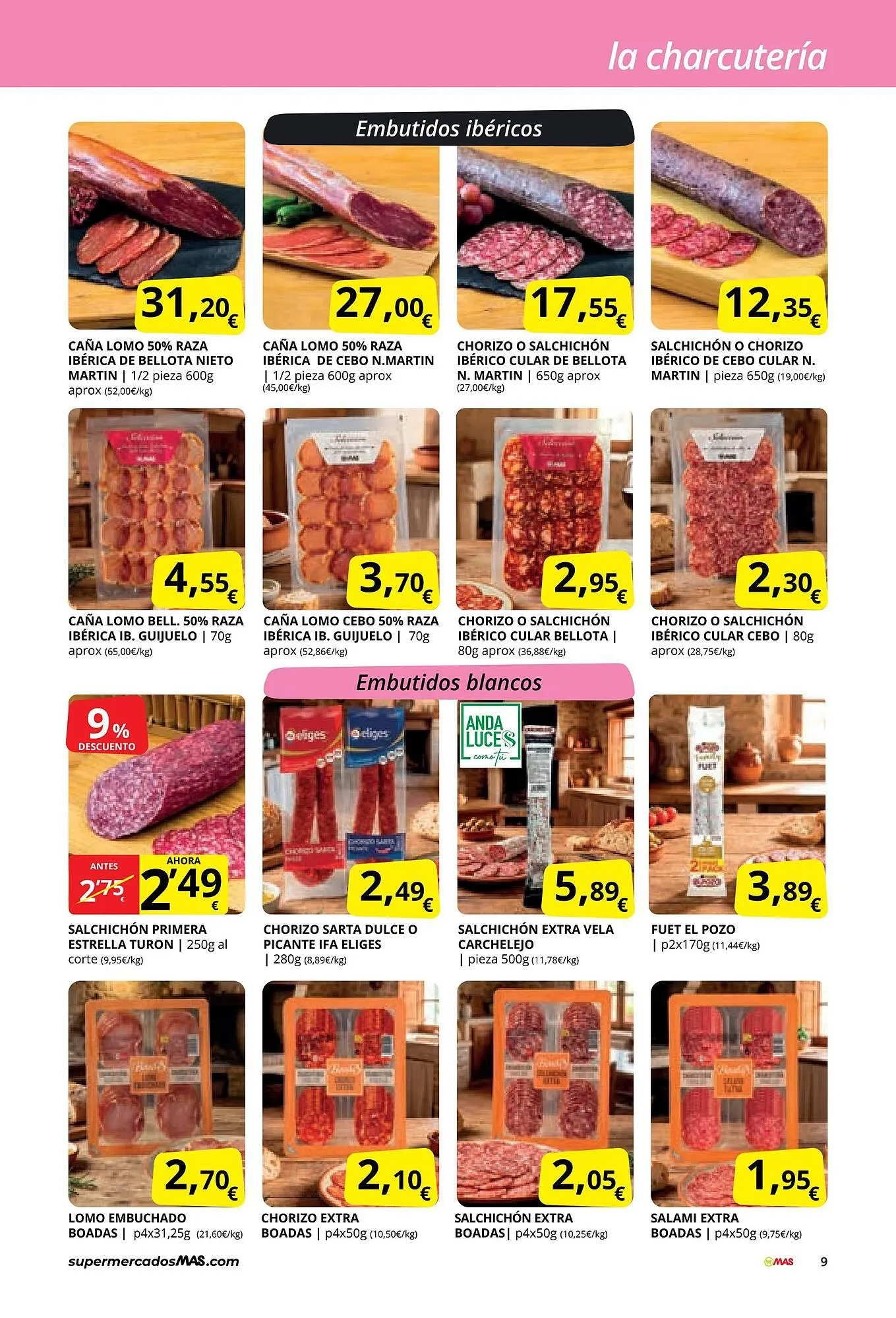 Catálogo de Folleto Supermercados MAS 3 de marzo al 26 de marzo 2026 - Página 9