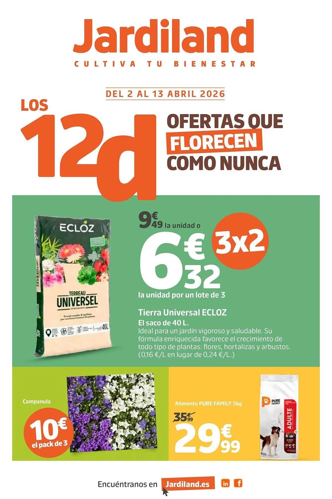 Catálogo de Catálogo Jardiland 10 de abril al 13 de abril 2026 - Página 1