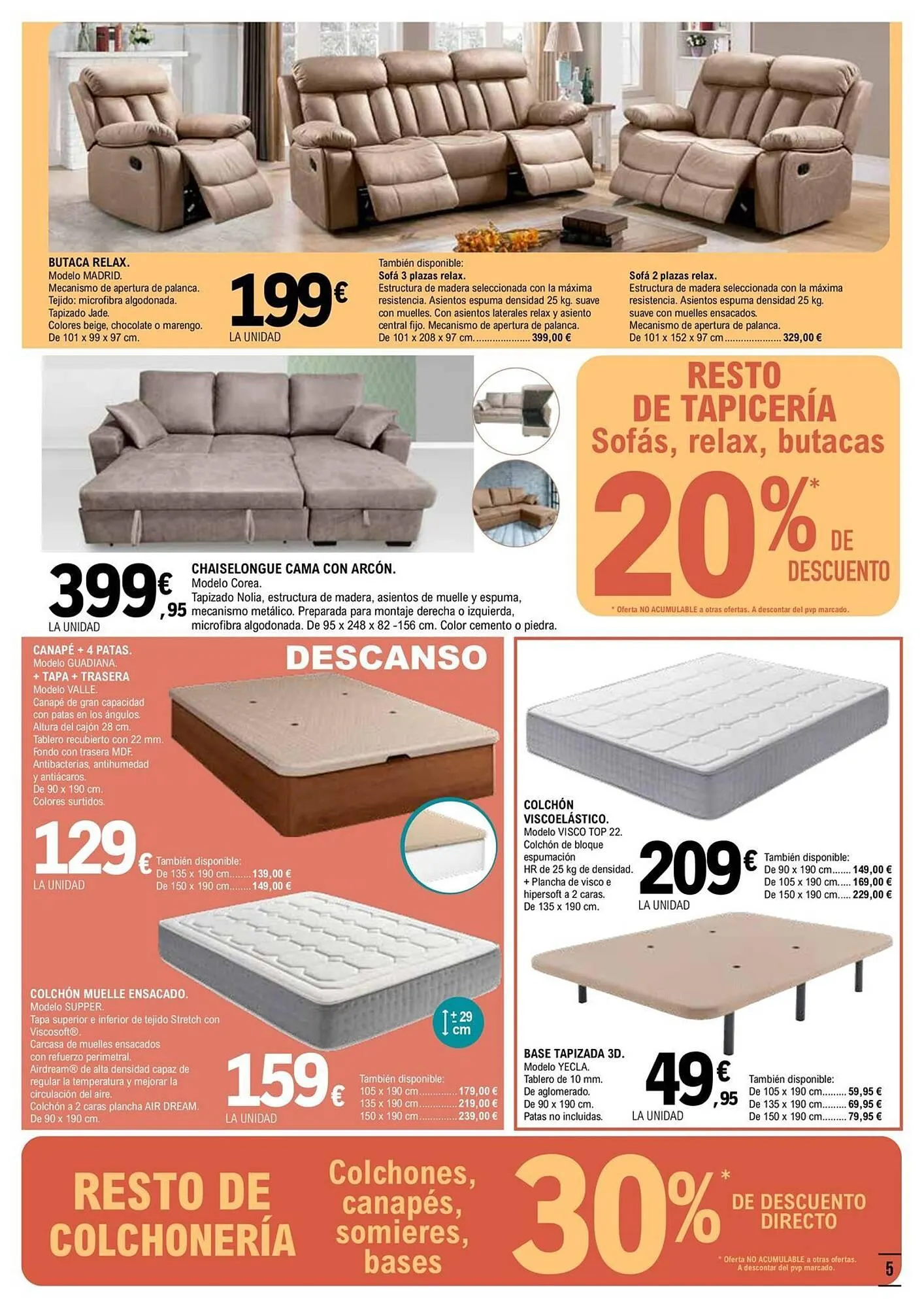 Catálogo de Catálogo E.Leclerc 15 de octubre al 31 de octubre 2025 - Página 5