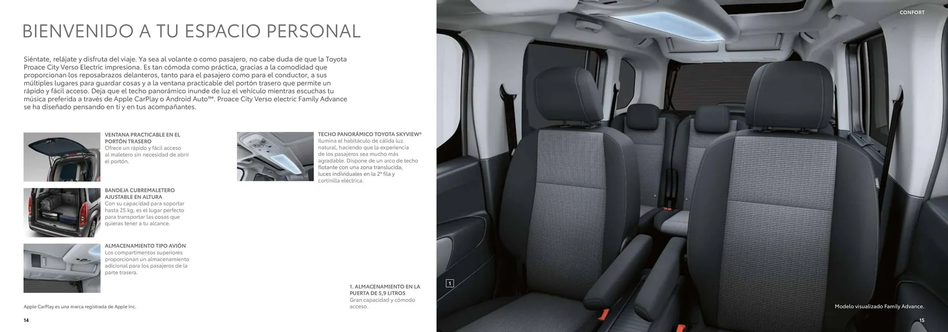 Catálogo de Folleto Toyota Proace City Verso Electric 26 de junio al 26 de junio 2025 - Página 8