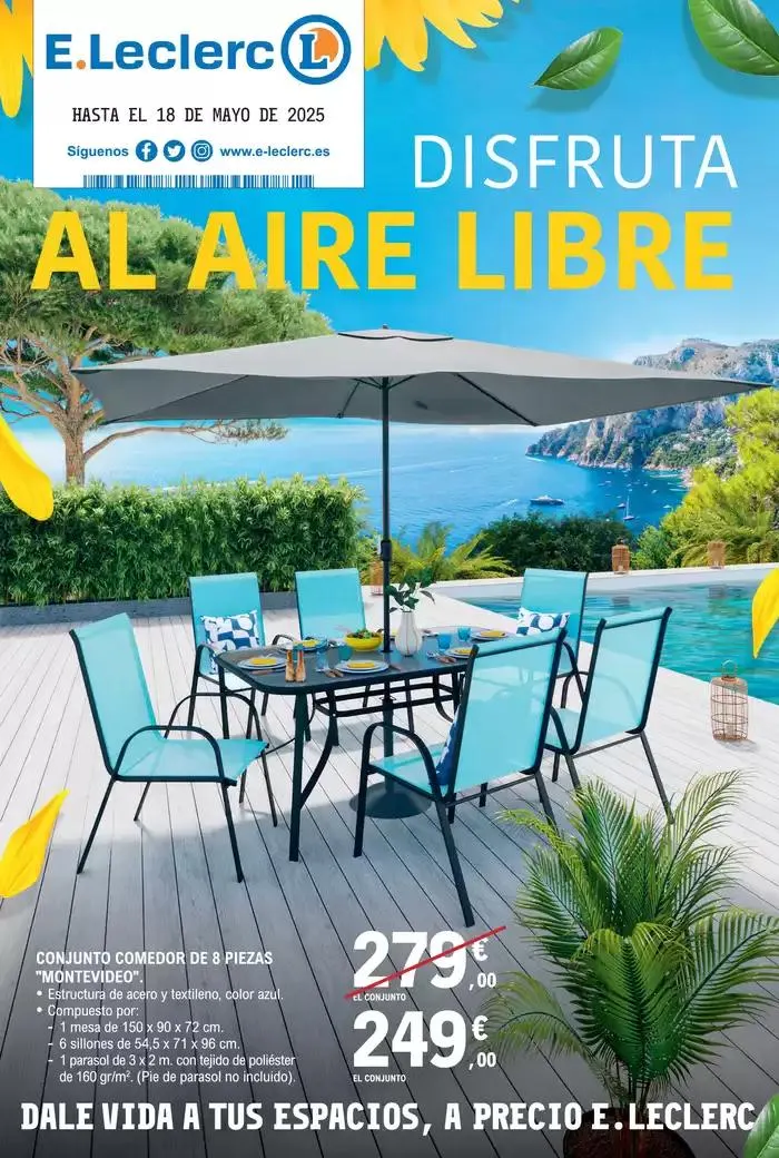 Catálogo de Aire libre Salamanca 25 de abril al 18 de mayo 2025 - Página 1