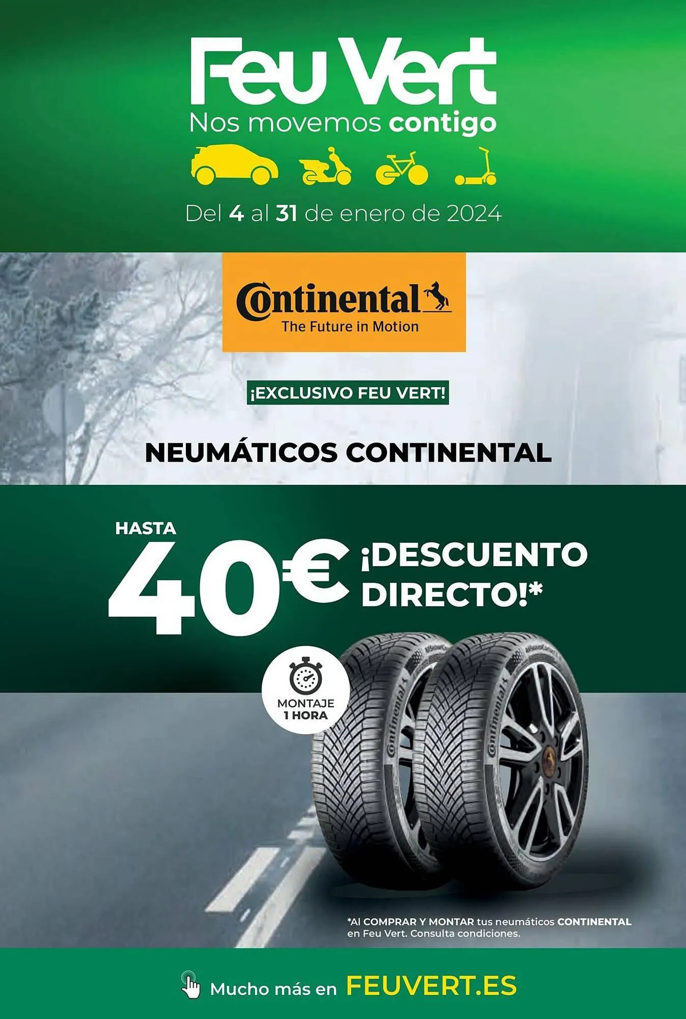 Catálogo de Folleto Feu Vert 4 de enero al 31 de enero 2024 - Página 1