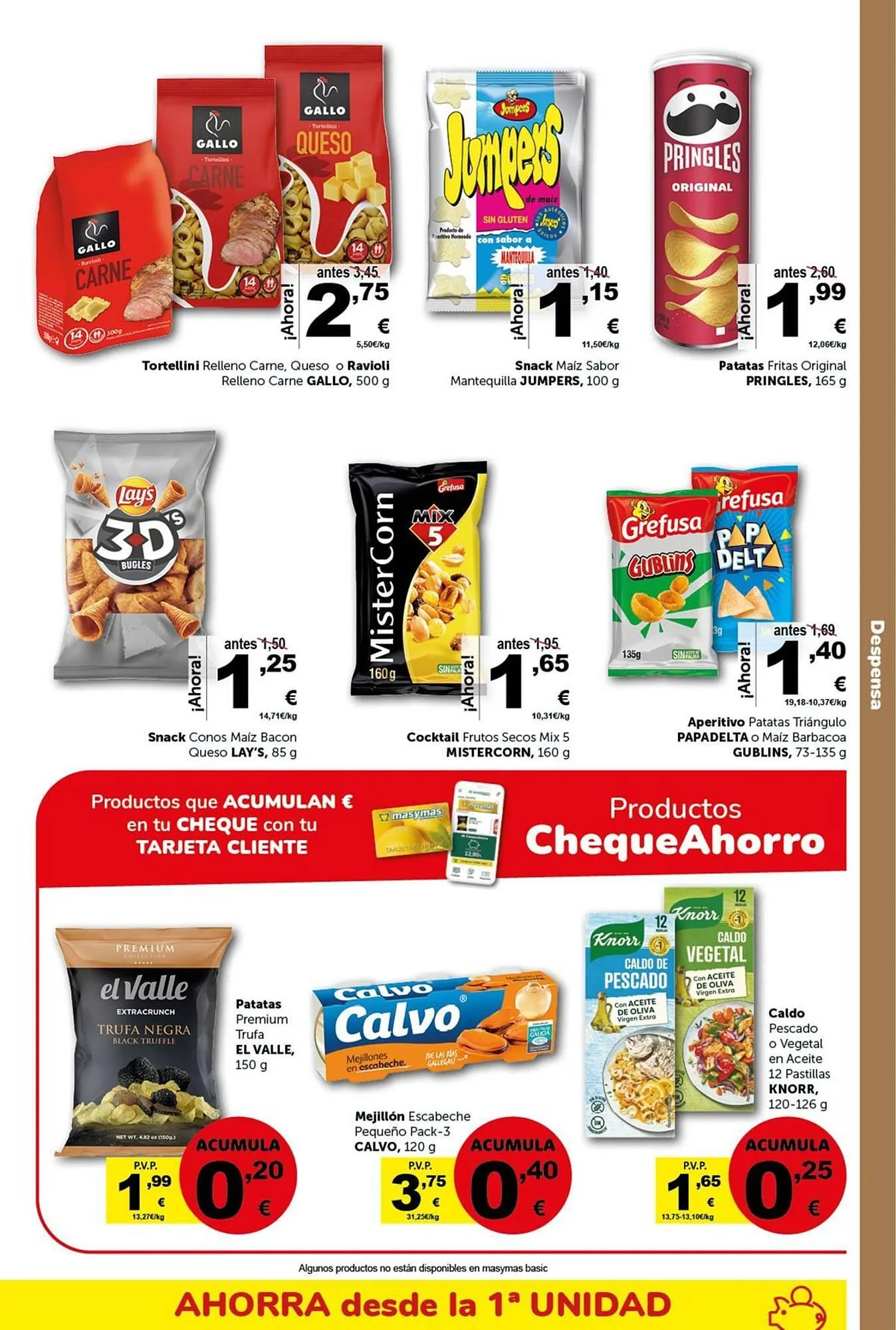 Catálogo de Folleto Masymas 6 de junio al 7 de septiembre 2025 - Página 11