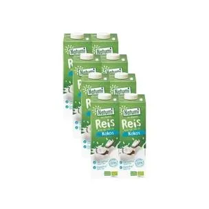 Pack 8 x Bebida Arroz Coco Bio Natumi 1 L