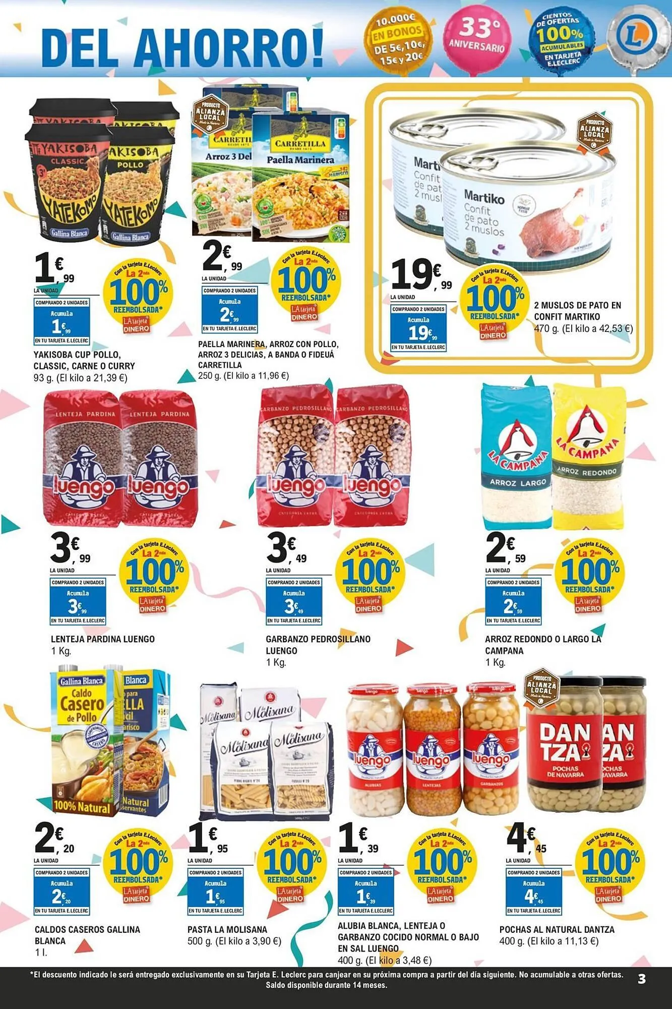 Catálogo de Folleto E.Leclerc 14 de julio al 29 de julio 2025 - Página 3