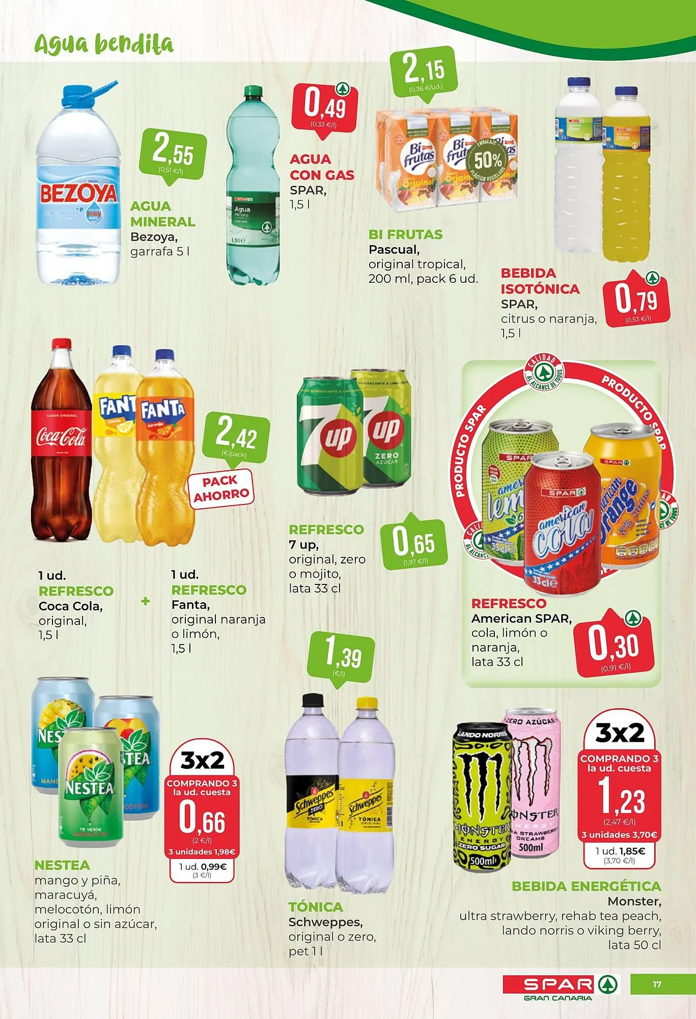 Catálogo de Folleto SPAR Gran Canaria 31 de marzo al 16 de abril 2026 - Página 17