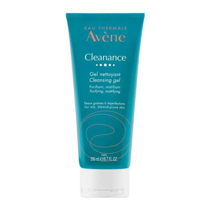 avene cleanance gel limpiador piel grasa