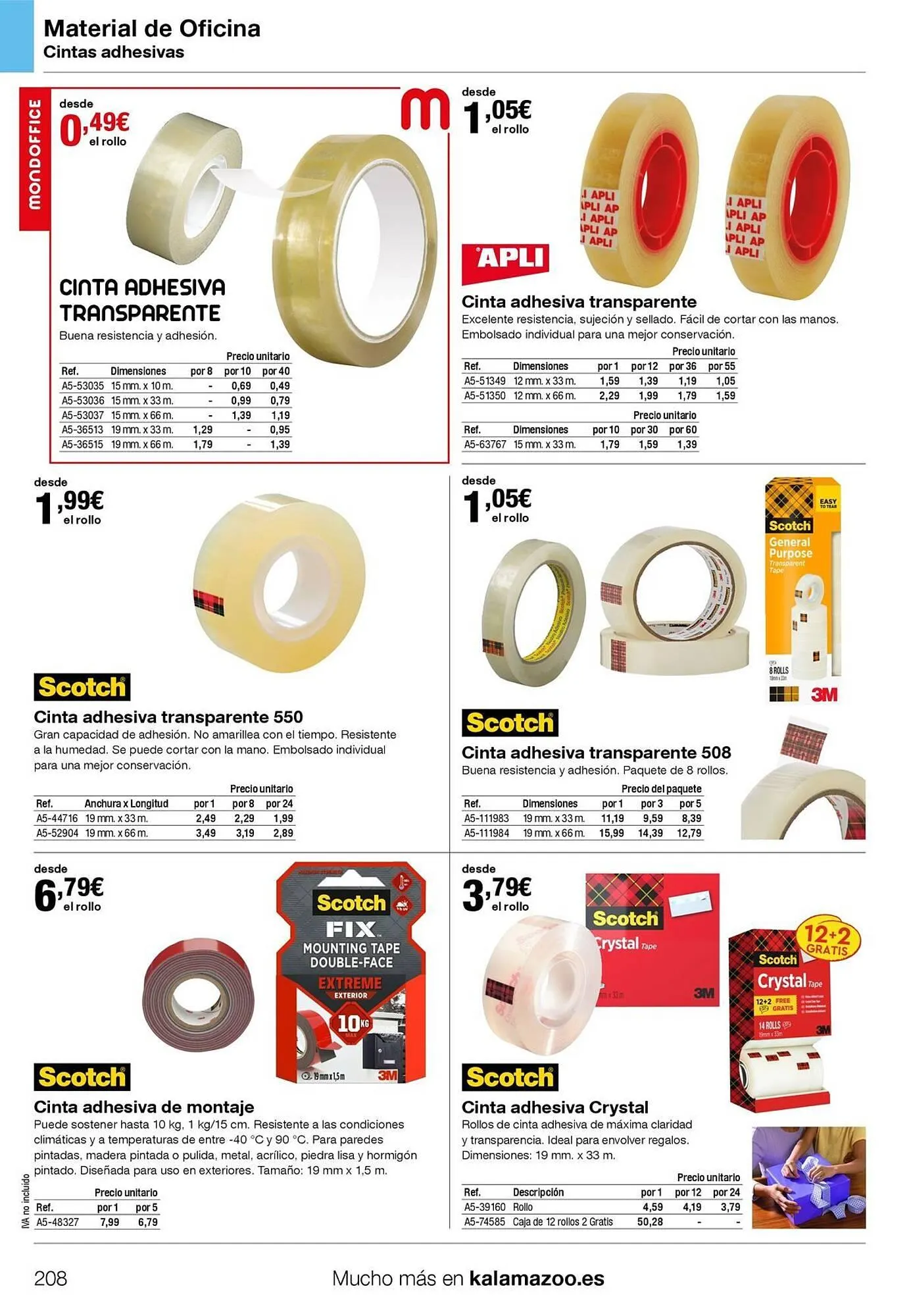 Catálogo de Folleto Staples Kalamazoo 19 de enero al 31 de diciembre 2026 - Página 208