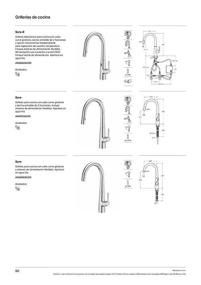 Catálogo de Fregaderos y grifería para cocina 9 de enero al 31 de diciembre 2025 - Página 52