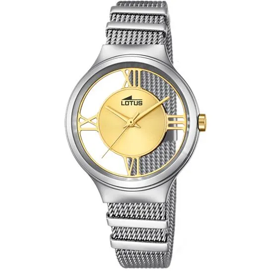 RELOJ DE MUJER LOTUS CON ESFERA DORADO 18331/2