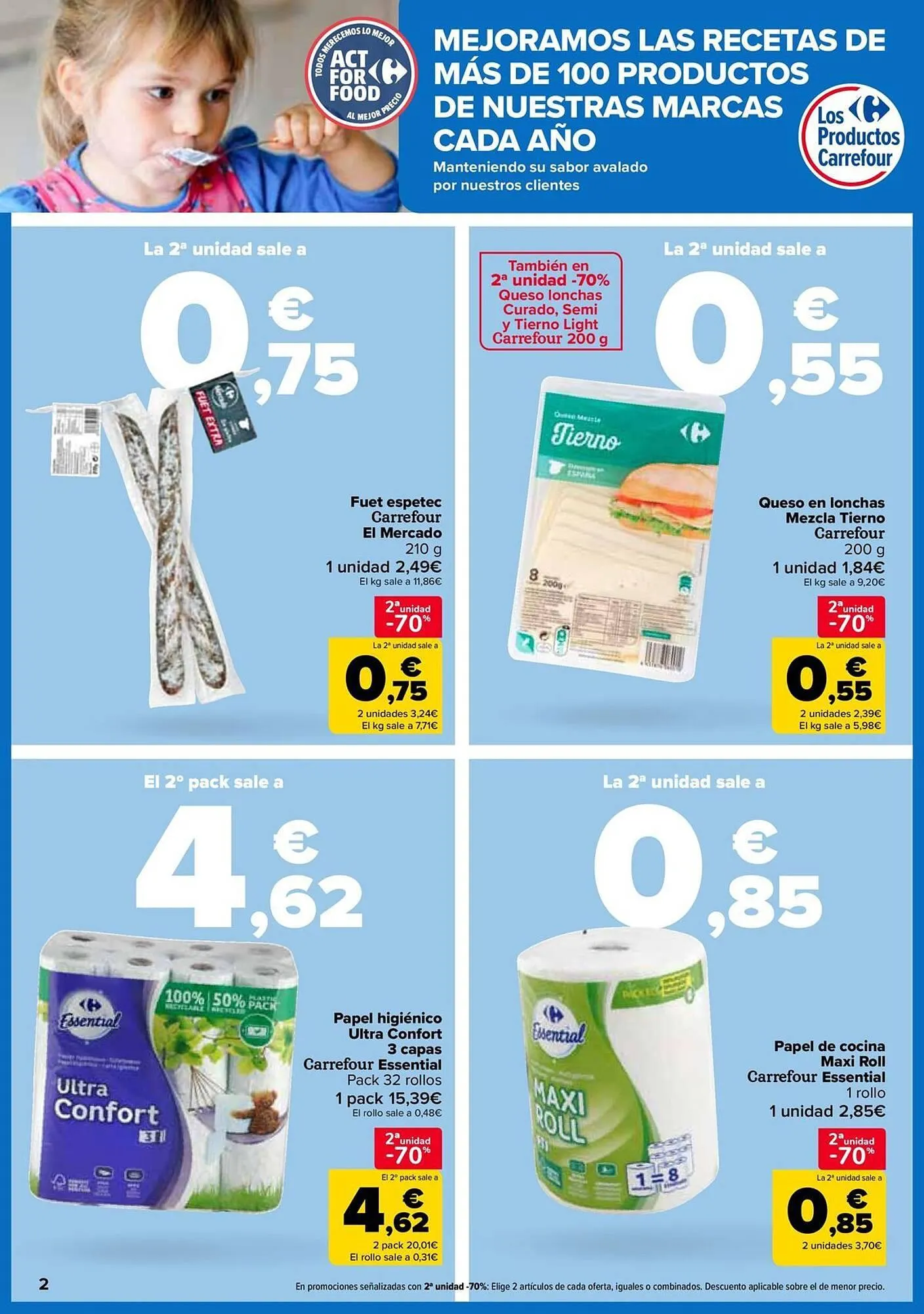 Catálogo de Folleto Carrefour 24 de julio al 7 de agosto 2025 - Página 2