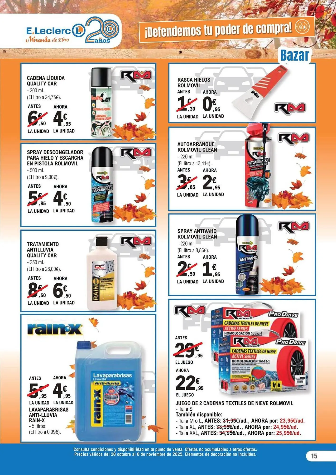 Catálogo de Catálogo E.Leclerc 30 de octubre al 8 de noviembre 2025 - Página 15
