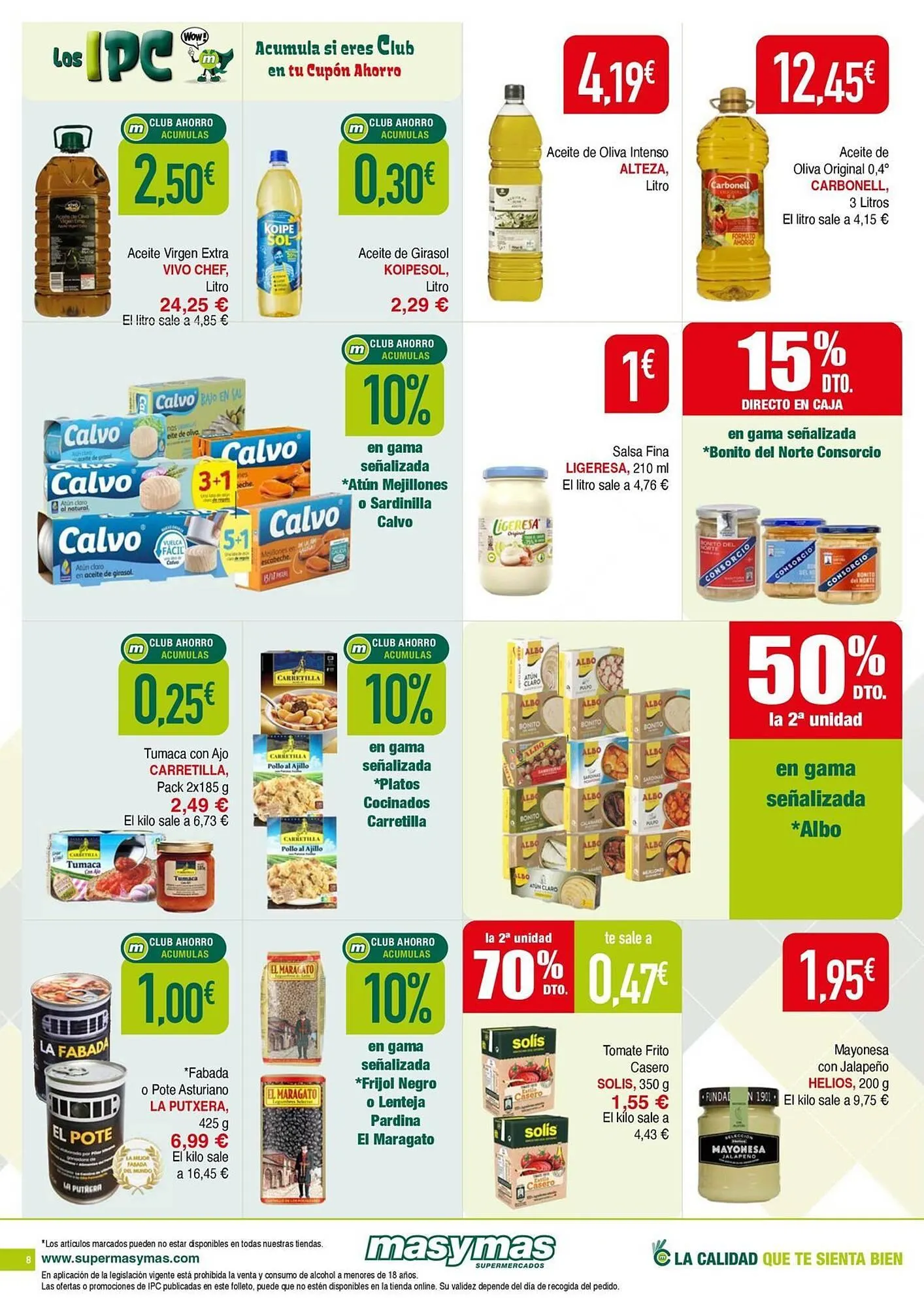 Catálogo de Folleto Masymas 29 de enero al 25 de febrero 2026 - Página 8