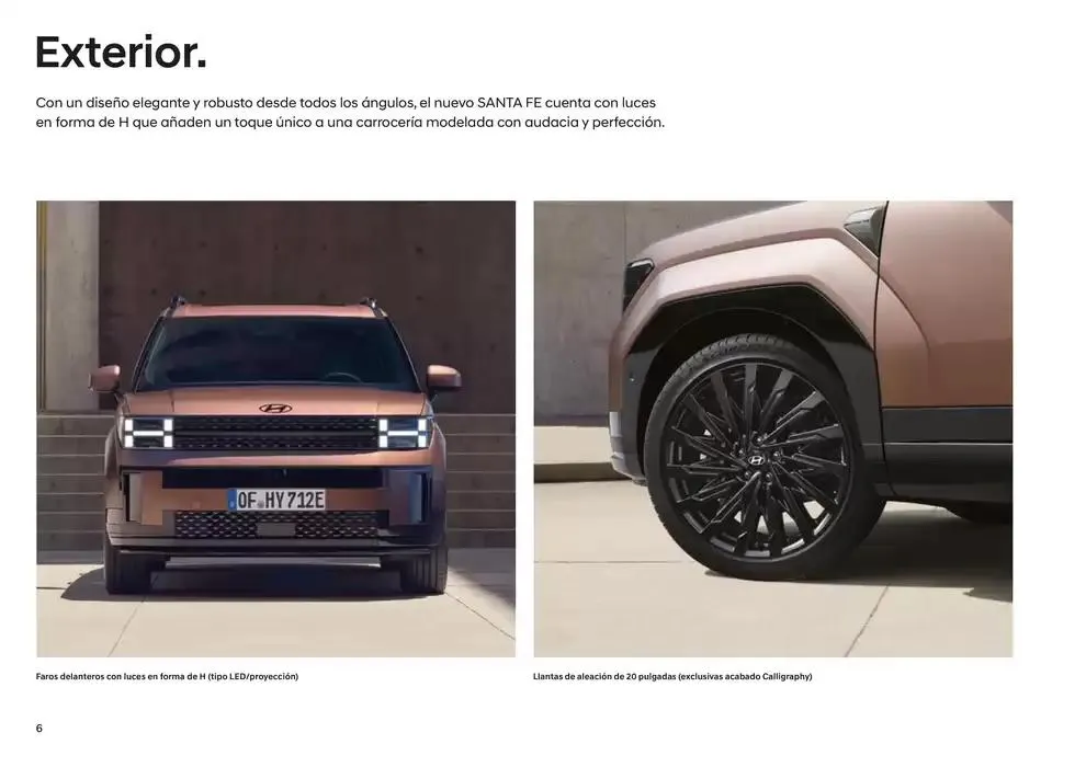 Catálogo de Hyundai - Nuevo SANTA FE Híbrido 31 de diciembre al 31 de diciembre 2025 - Página 6
