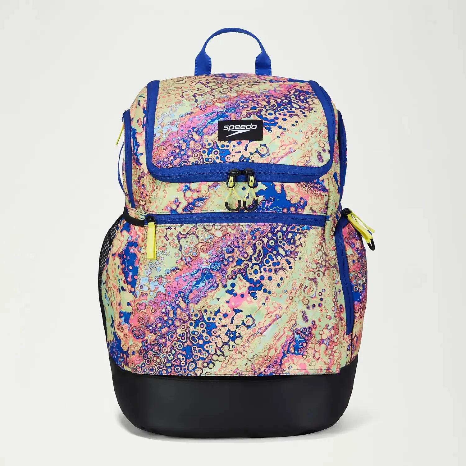 Mochila Teamster 2.0 de 35 l, morado/verde