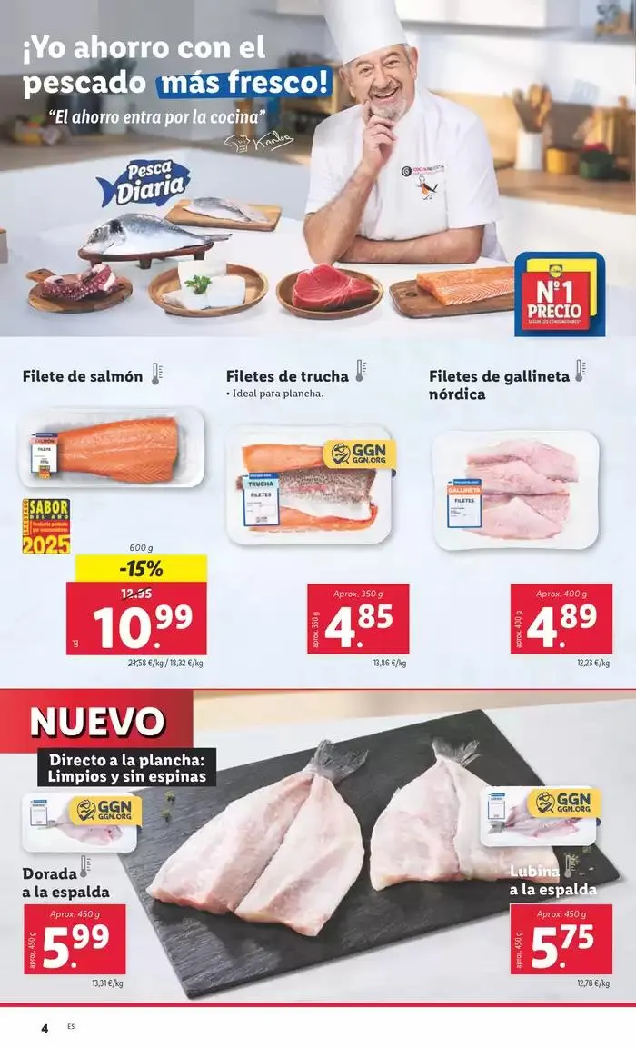Catálogo de № 1 PRECIO - Ofertas válidas del 31/03 al 06/04 31 de marzo al 6 de abril 2025 - Página 4