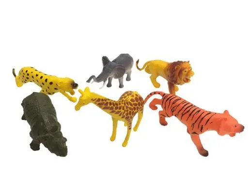 Bolsa 6 Animales Selva