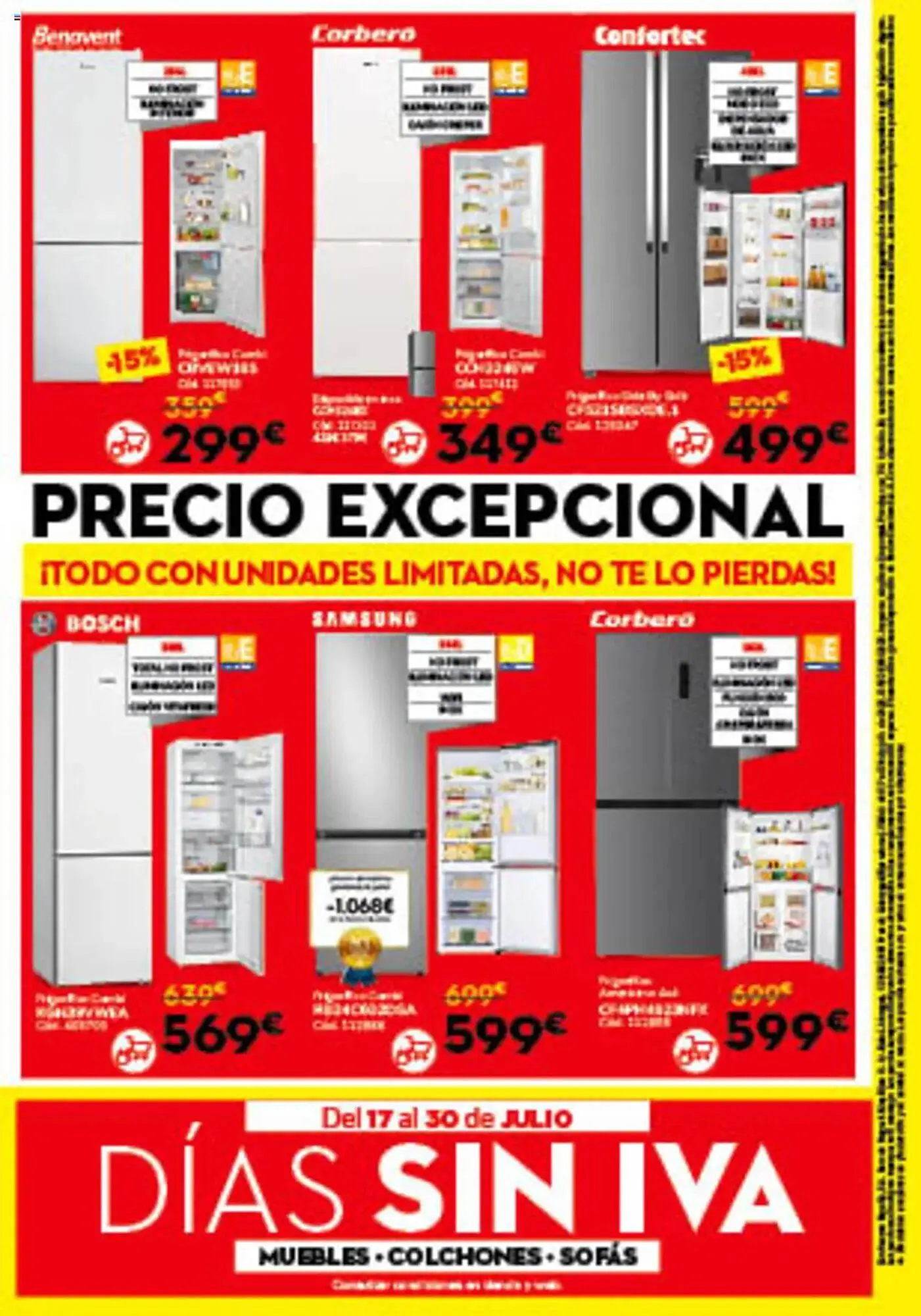 Catálogo de Folleto Conforama 17 de julio al 30 de julio 2025 - Página 8