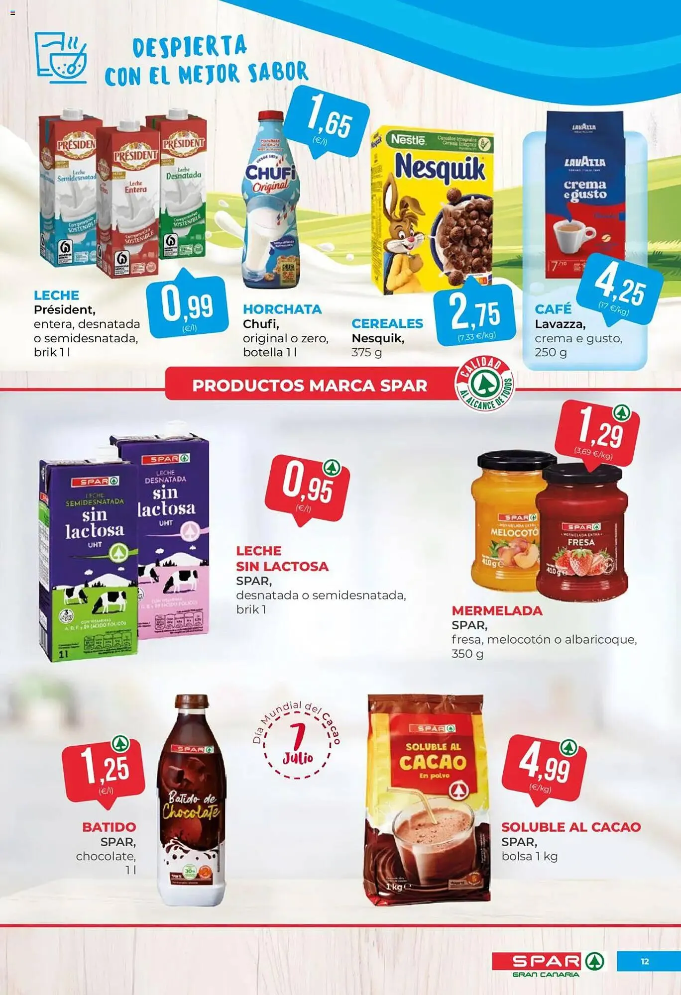 Catálogo de Folleto SPAR Gran Canaria 27 de junio al 10 de julio 2025 - Página 12