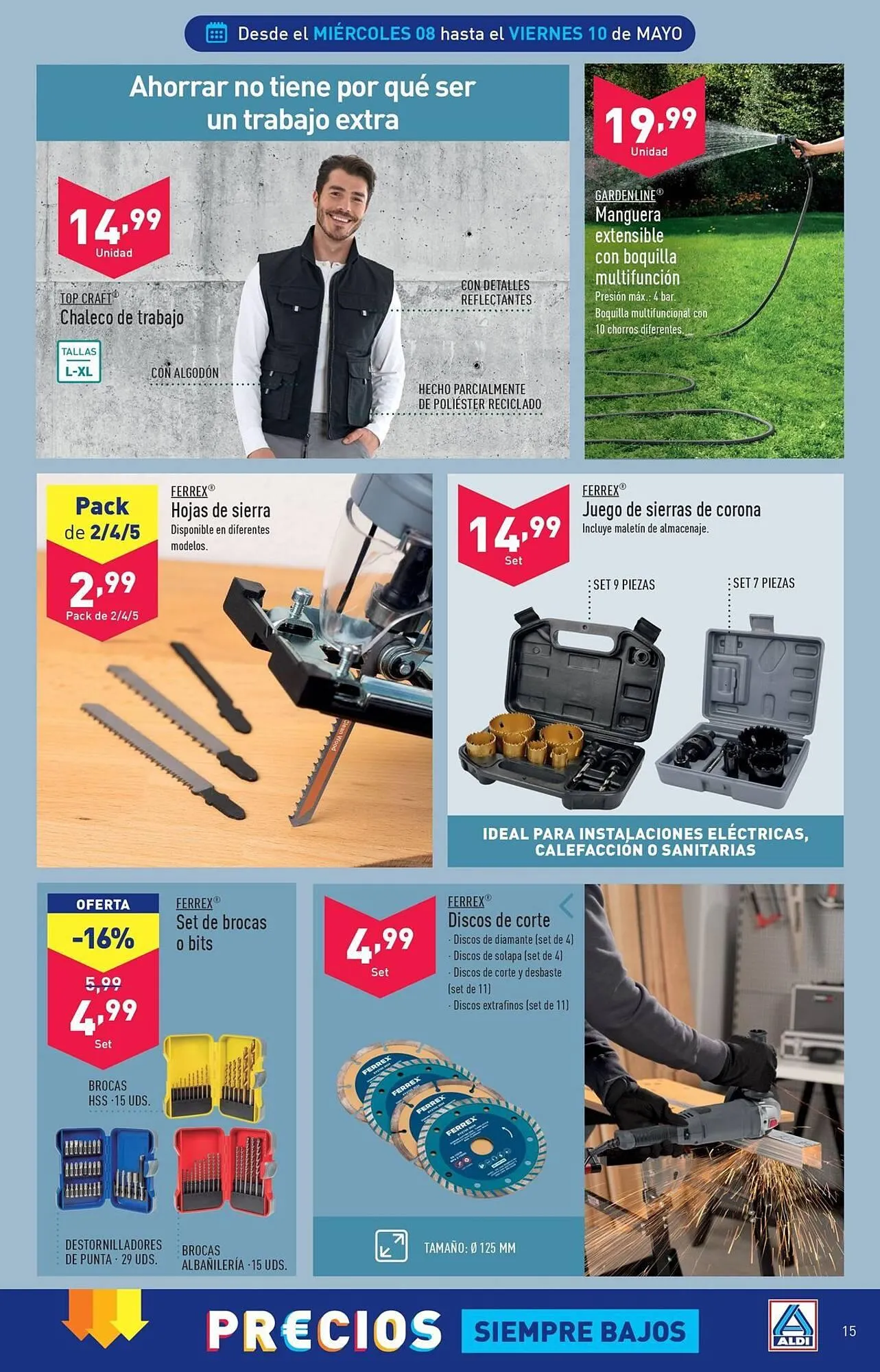 Catálogo de Folleto ALDI 8 de mayo al 14 de mayo 2024 - Página 15