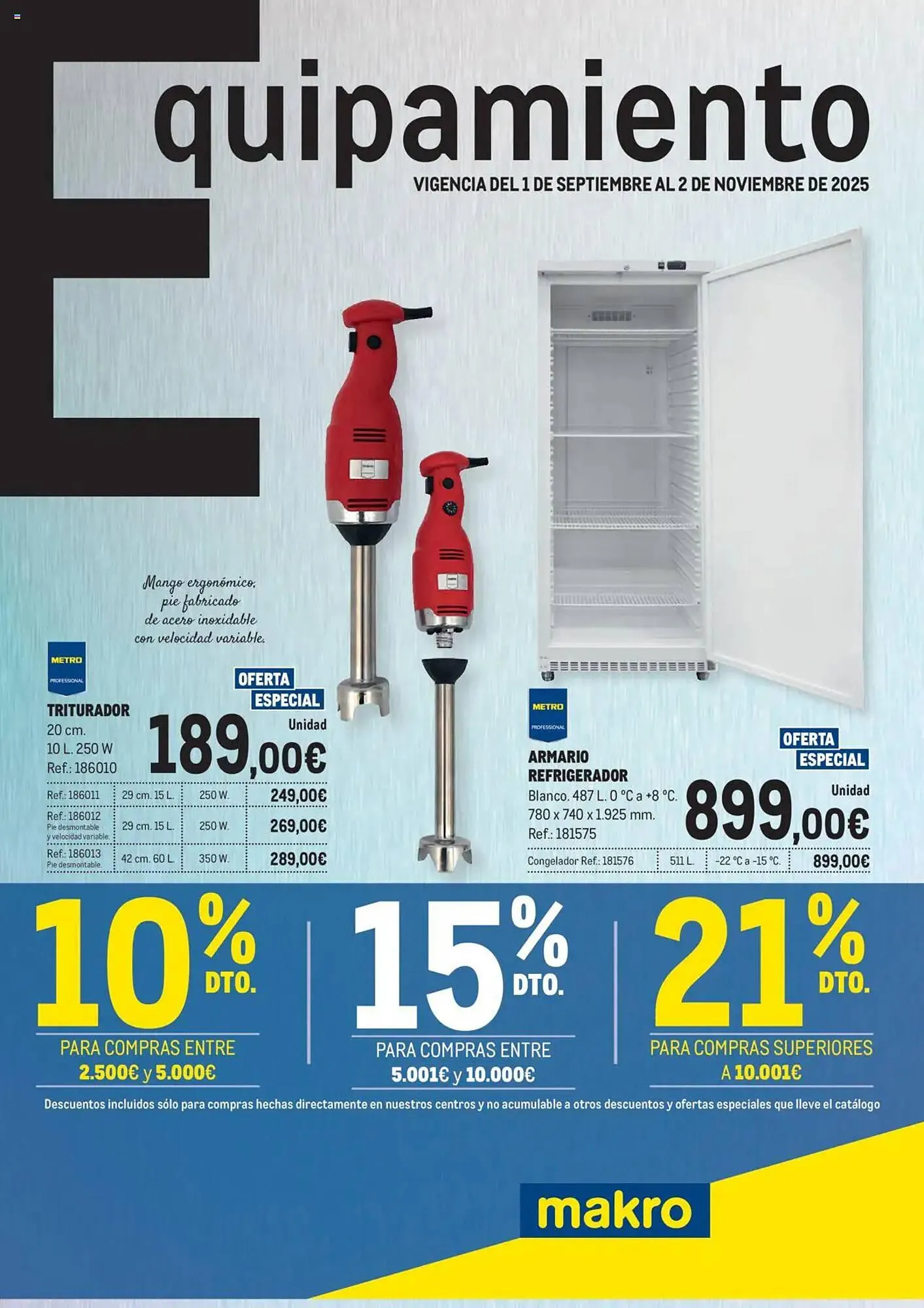 Catálogo de Folleto Makro 1 de septiembre al 2 de noviembre 2025 - Página 1