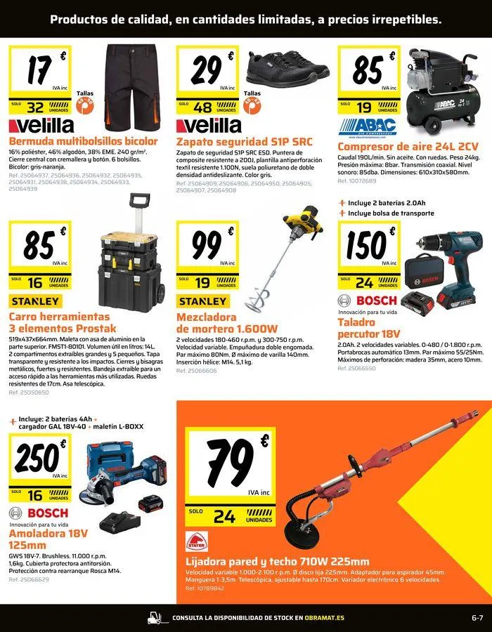 Catálogo de Folleto Obramat 25 de junio al 8 de julio 2024 - Página 7