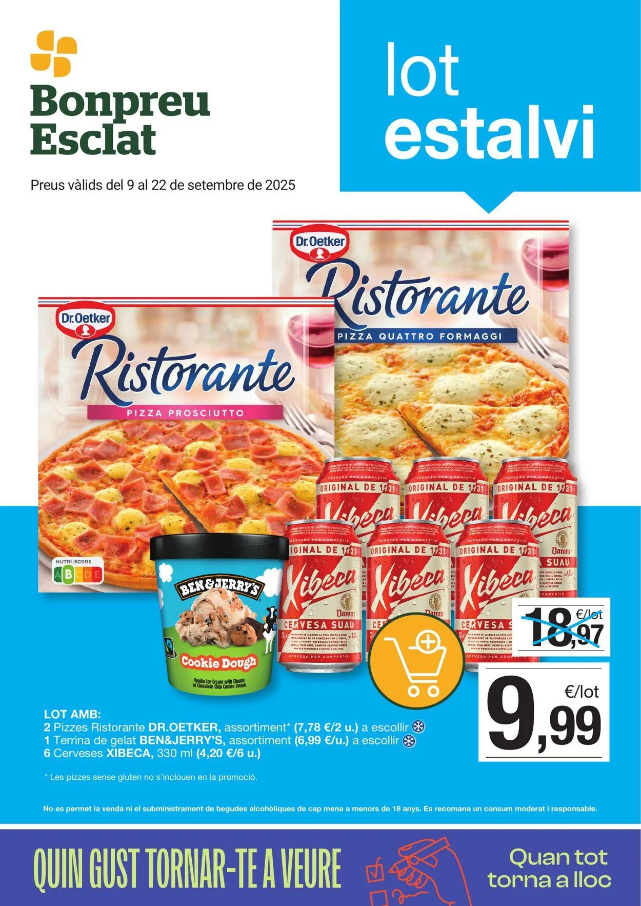 Catálogo de Bonpreu Oferta actual 9 de septiembre al 22 de septiembre 2025 - Página 1