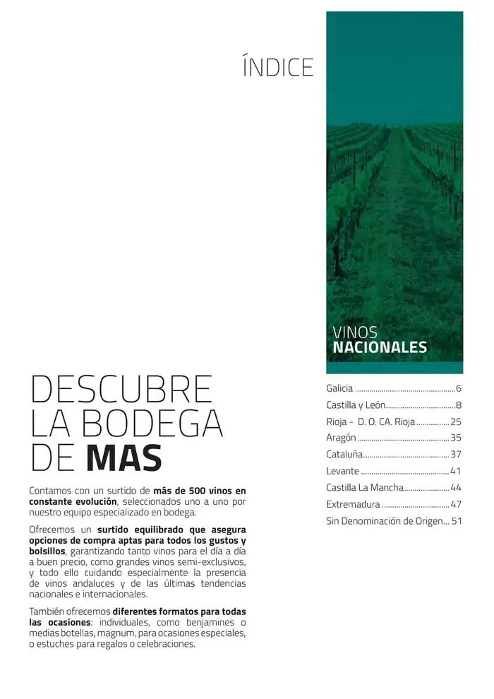 Catálogo de Catálogo Vinos 2025 23 de diciembre al 31 de marzo 2025 - Página 2