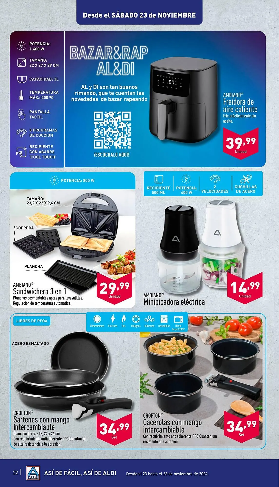 Catálogo de Folleto ALDI 20 de noviembre al 26 de noviembre 2024 - Página 22