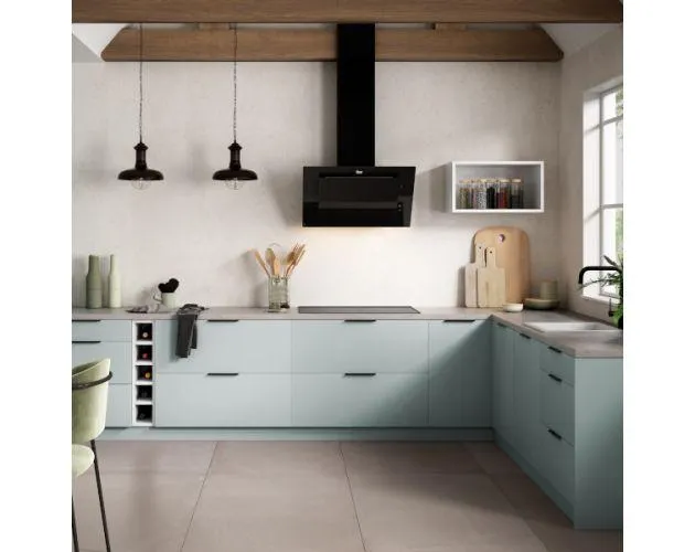 Puerta cocina Zen aguamarina Mate 70 x 60 cm