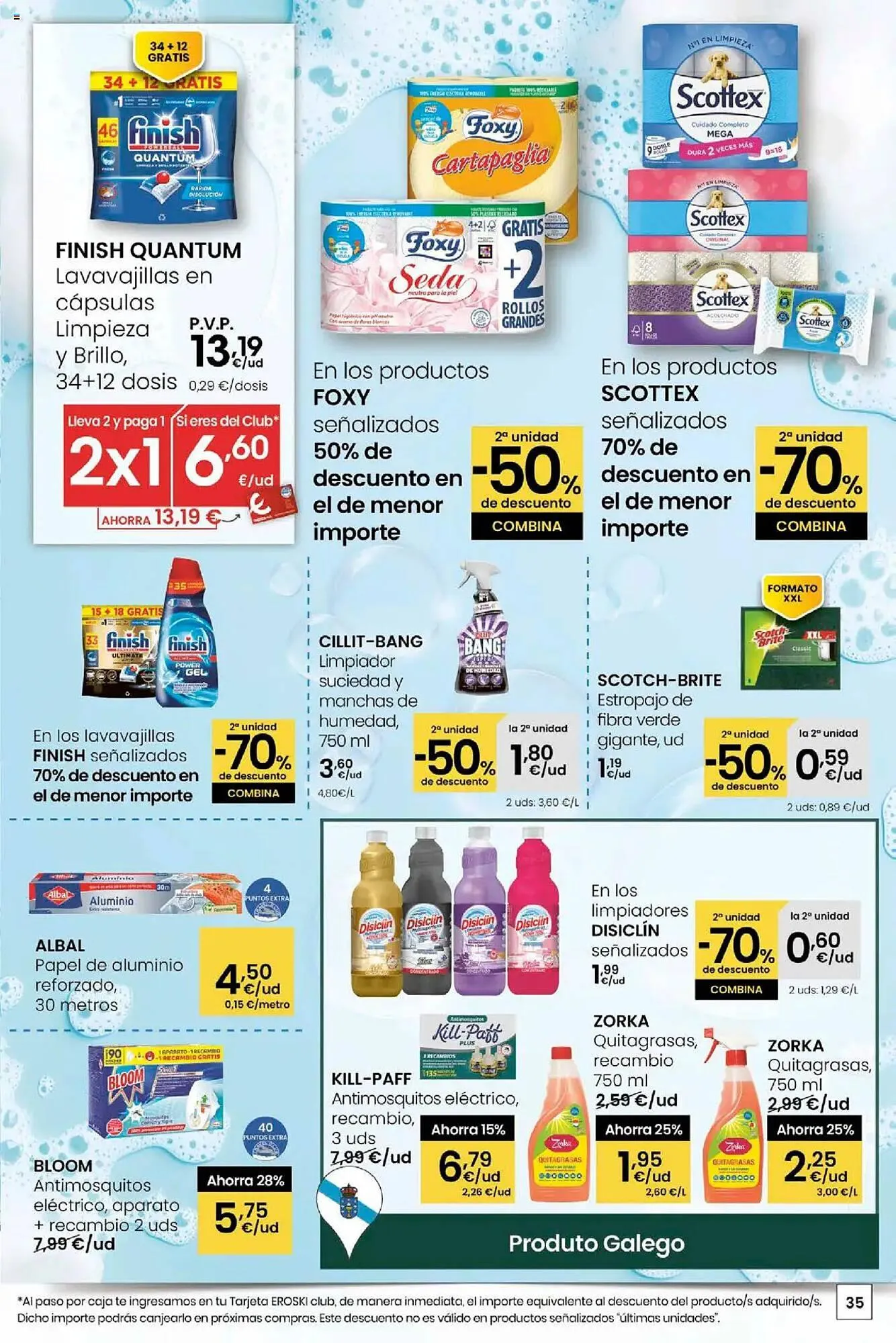Catálogo de Folleto Eroski 31 de julio al 12 de agosto 2025 - Página 35