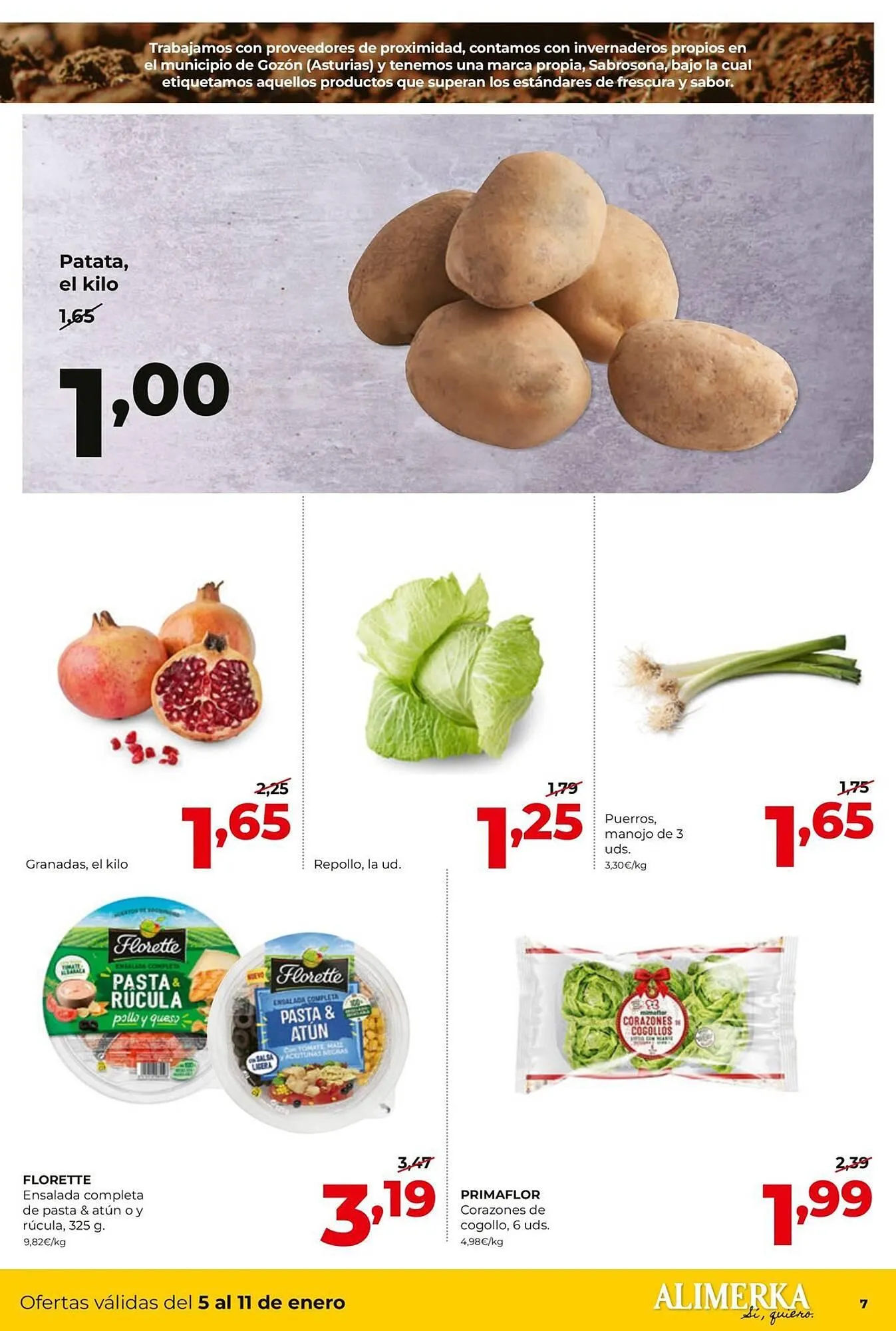 Catálogo de Folleto Alimerka 8 de enero al 11 de enero 2026 - Página 7