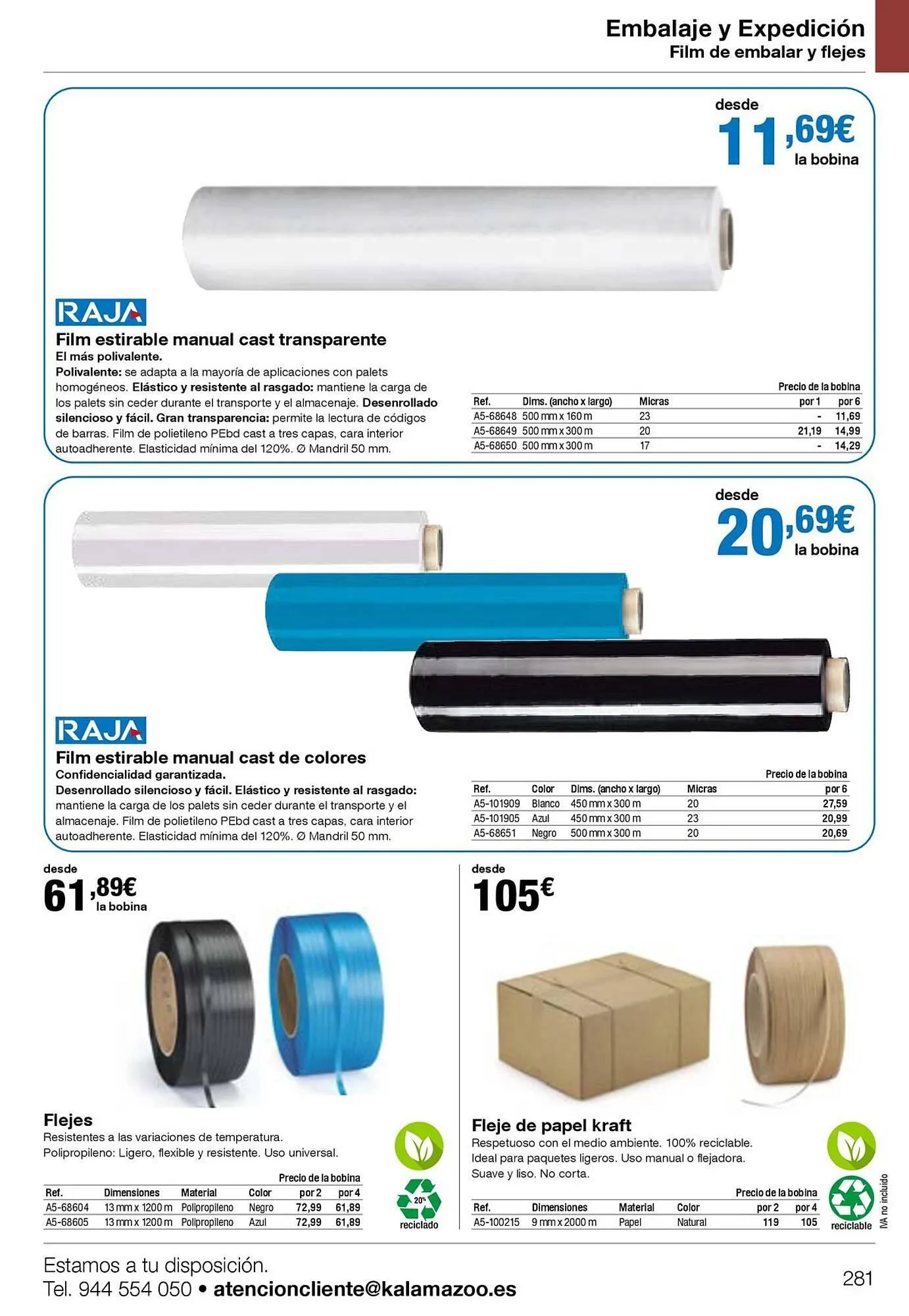 Catálogo de Folleto Staples Kalamazoo 19 de enero al 31 de diciembre 2026 - Página 281