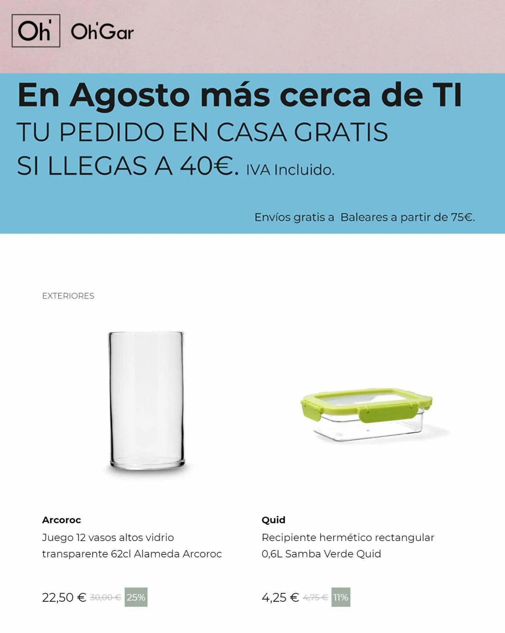 Catálogo de Ohgar Folleto 2 de agosto al 31 de agosto 2023 - Página 4