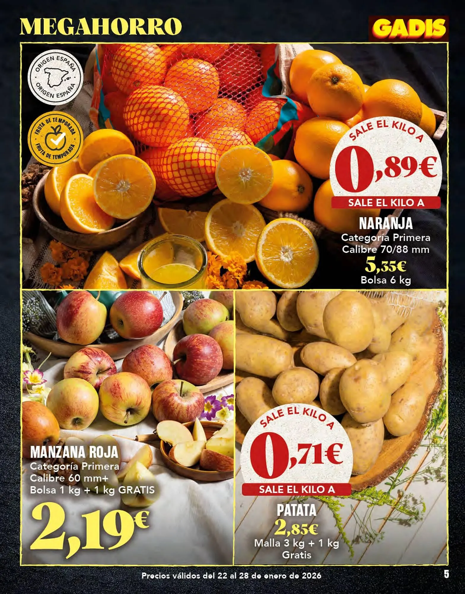 Catálogo de Folleto Gadis 22 de enero al 28 de enero 2026 - Página 5