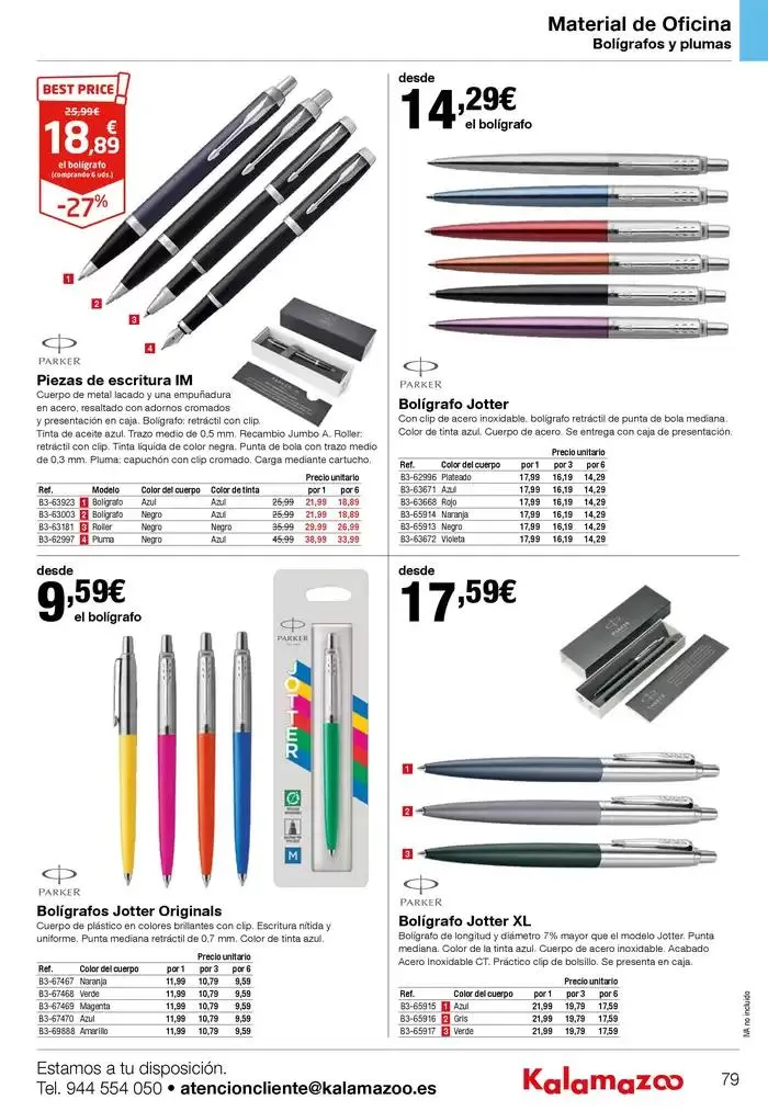 Catálogo de Staples Kalamazoo Catálogo General 9 de enero al 30 de septiembre 2025 - Página 79