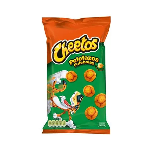 CHEETOS Pelotazos de maíz con sabor a queso CHEETOS bolsa de 130 g.