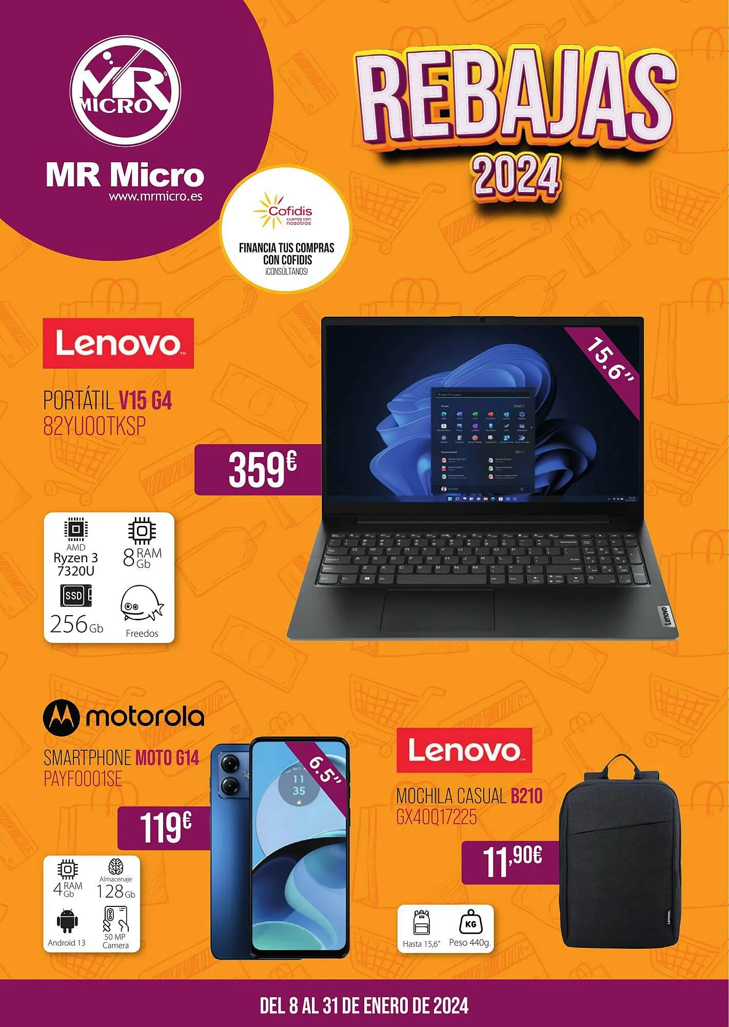 Catálogo de Folleto MR Micro 8 de enero al 31 de enero 2024 - Página 