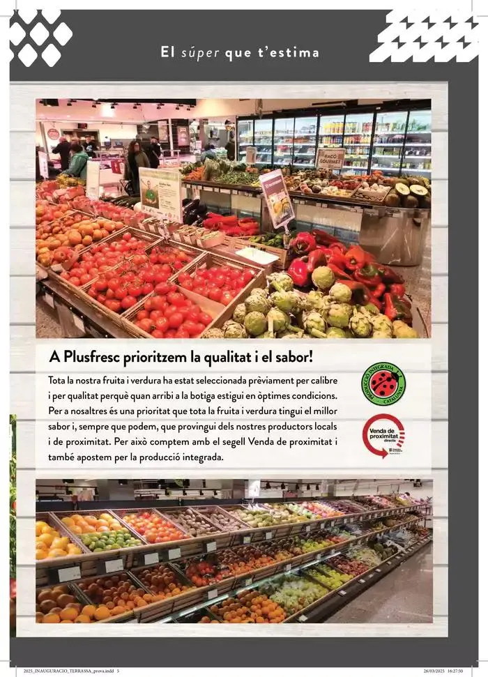 Catálogo de El SÚPER on ho tens tot, amb frescos de MERCAT 1 de abril al 30 de abril 2025 - Página 5