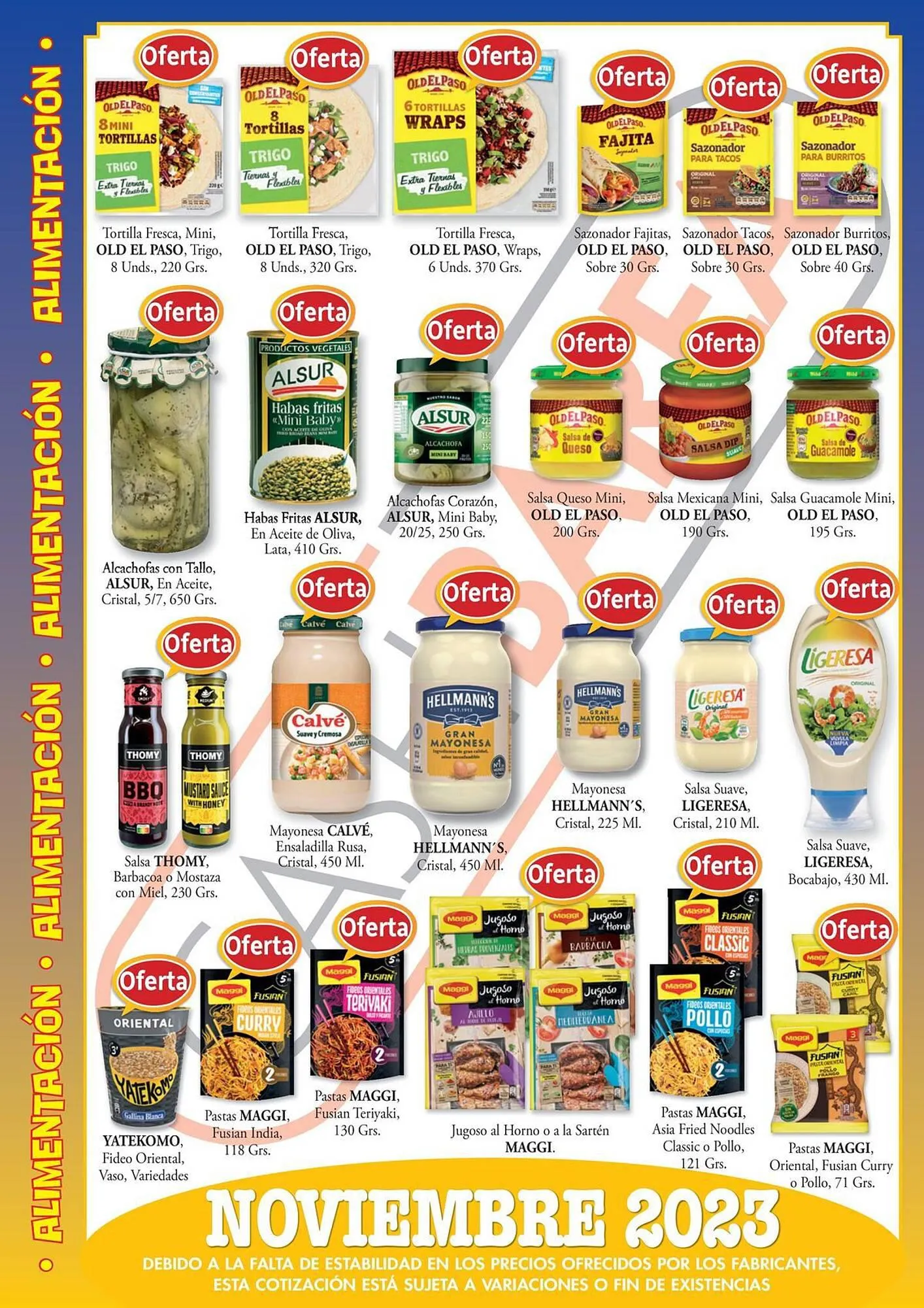 Catálogo de Folleto Cash Barea 6 de noviembre al 30 de noviembre 2023 - Página 4