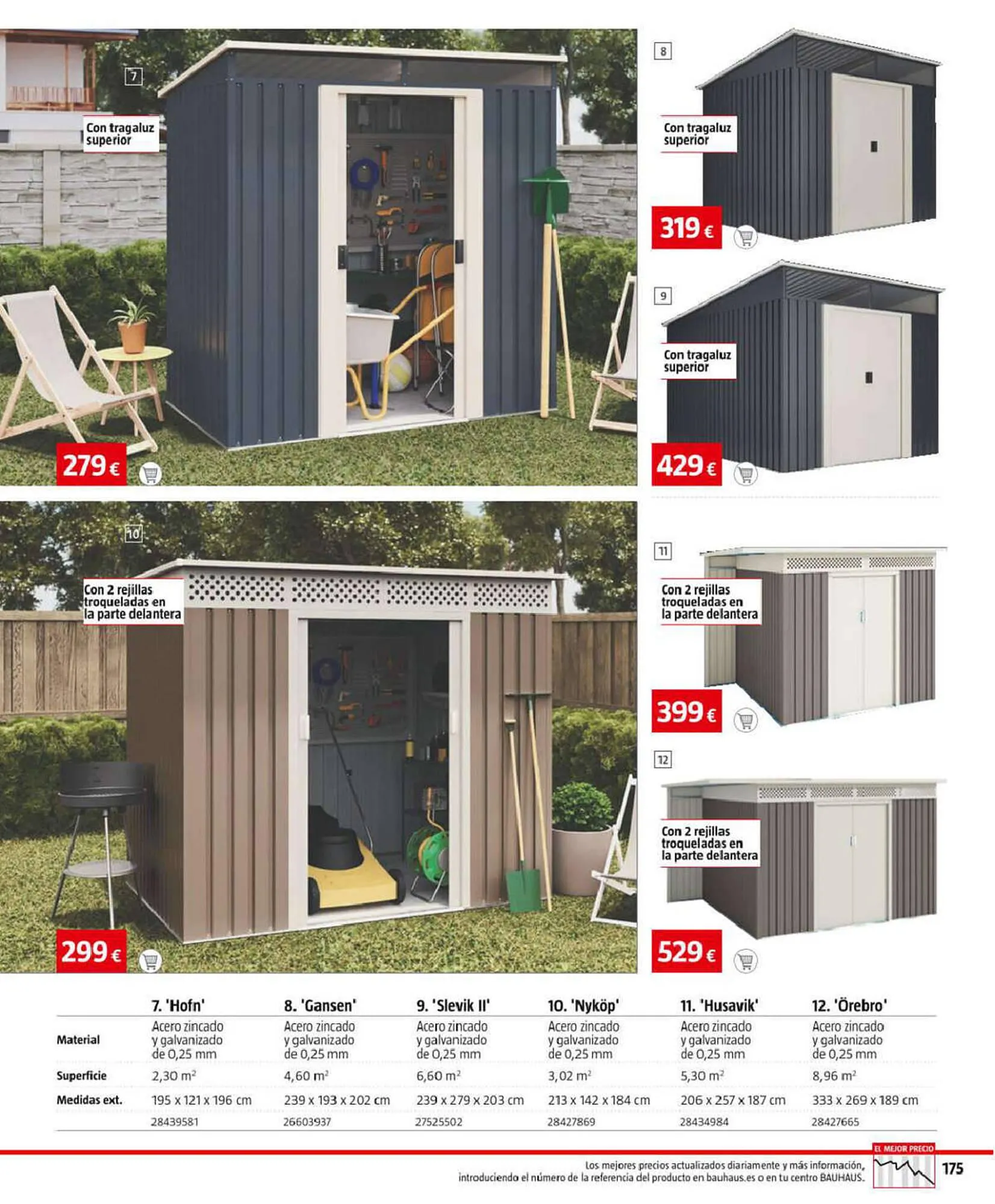 Catálogo de Folleto Bauhaus 7 de marzo al 15 de agosto 2023 - Página 175