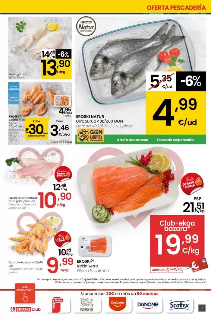 Catálogo de 2000 produktu baino gehiago, BETI PREZIO ONEAN EROSKI CENTER 30 de enero al 11 de febrero 2025 - Página 7