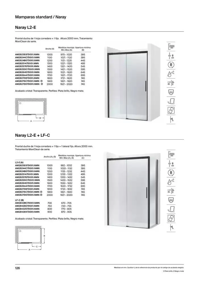 Catálogo de Platos de Ducha, Bañeras y Mamparas 9 de enero al 31 de diciembre 2025 - Página 128